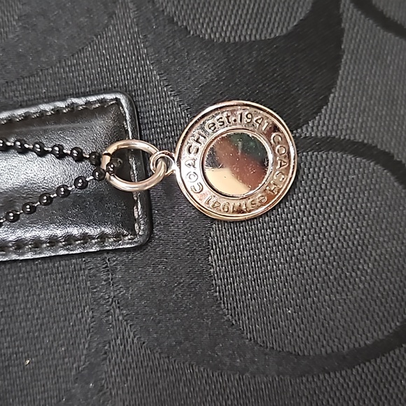 Coach Signature Front Turn Lock Bag - Picture 6 of 17